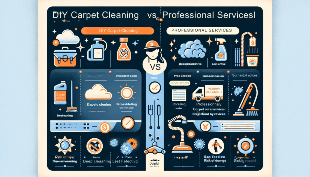 DIY Carpet Cleaning vs. Professional Services