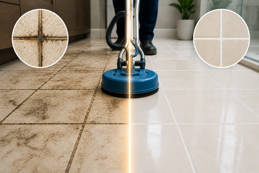 Can Professional Tile and Grout Cleaning Remove Deep Stains and Discoloration