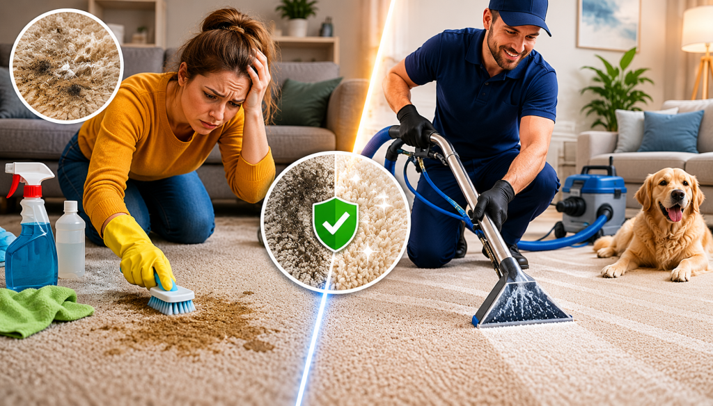 Carpet Cleaning Method Works Best for Pet Stains and Odors