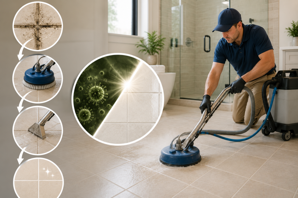 How Professional Tile and Grout Cleaning Breaks the Cycle