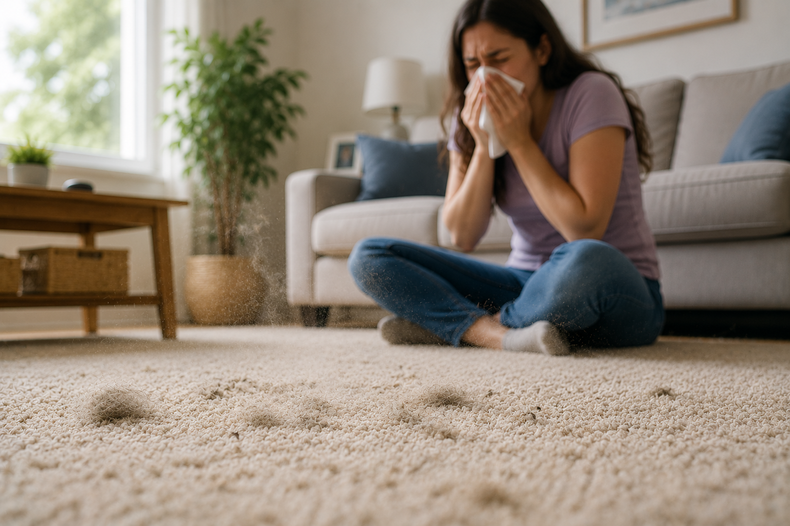 Summer Allergies Acting Up Why Your Long Island Carpet Could Be the Culprit