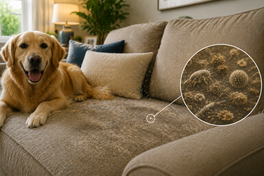 The Role of Pet Dander in Upholstery Odor