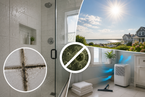 Why Long Island Summers Make Bathroom Grout Mold Worse, and How to Stop It