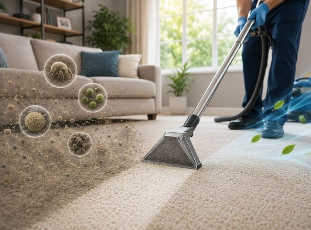 how carpet affects indoor air quality