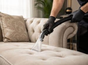 fine fabric upholstery cleaning